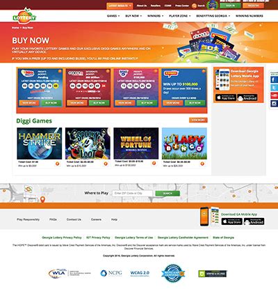 galottery.com players club.